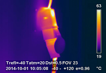 An infrared imaging survey can discover overheated areas of your home to prevent fires
