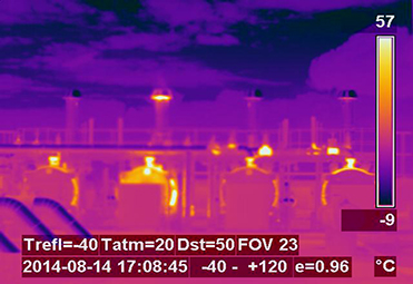 Use a thermographic imaging survey to save on repair costs for flat roofs.
