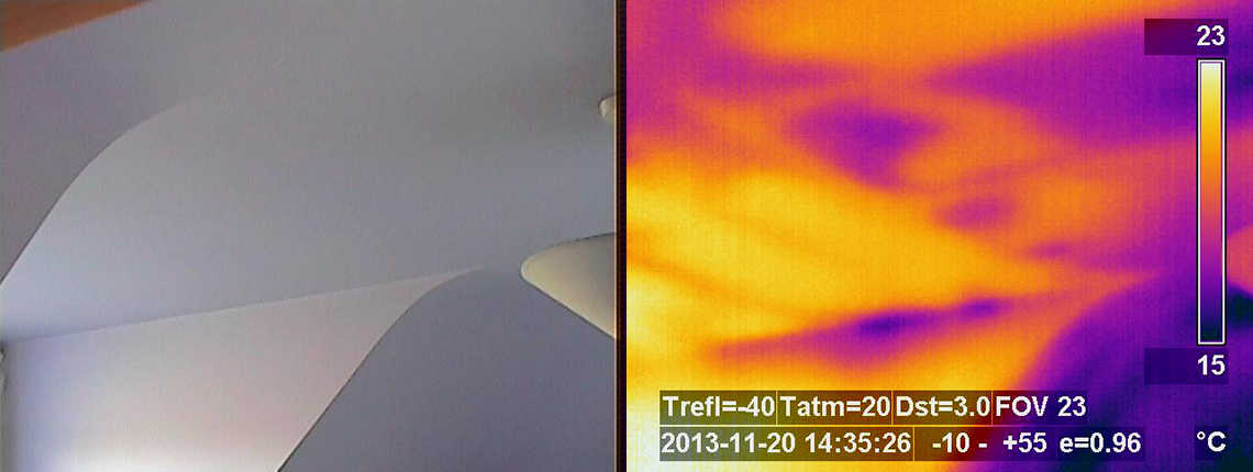 Infrared imaging surveys help homeowners reduce heat-loss